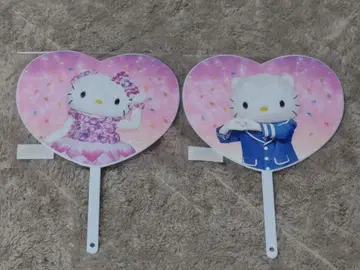 산리오퓨로랜드 30주년 부채 헬로키티 다니엘