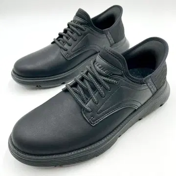 새상품급 스케쳐스 비즈니스 스니커즈 SLIP-INS 블랙 25 Y1306