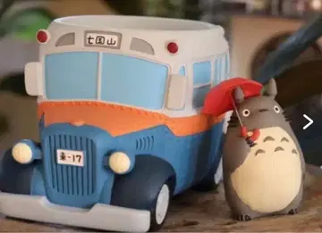 이웃집 토토로 지브리 디오라마 박스 보닛 버스 플랜터