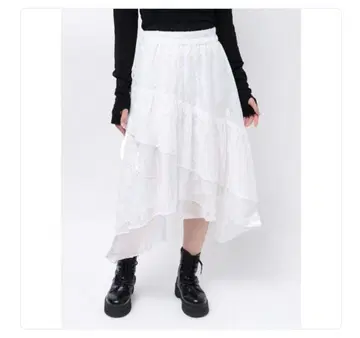 jouetie 레이스 아지메 프릴 스커트