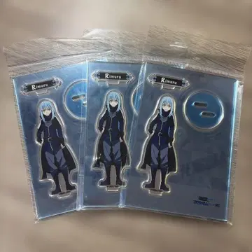 전생했더니 슬라임이었던 건에 대하여 리무루  아크릴 스탠드 3점 세트