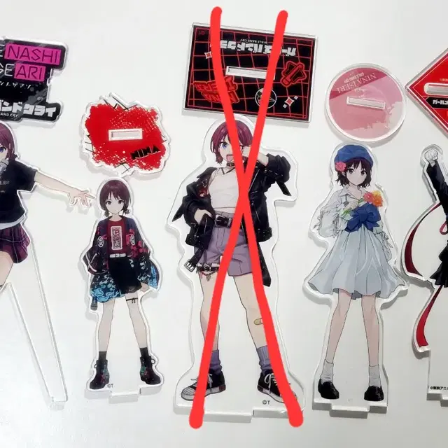 걸즈 밴드 크라이 걸밴크 걸크라 이세리 니나 아크릴스탠드