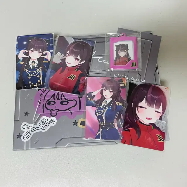 이세계아이돌 이세돌 주르르 바인더 앨범 특전 미공포 포카 일괄 양도