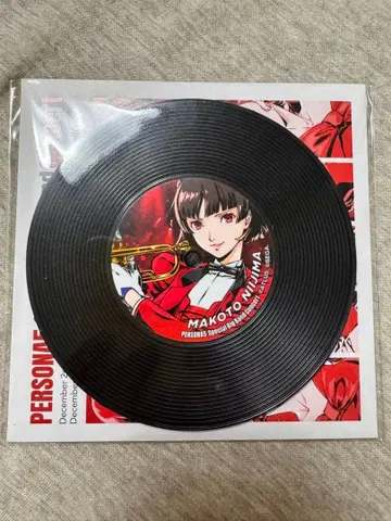 니지마 마코토 페르소나5 콘서트 코스터 캔뱃지 P5R 퀸