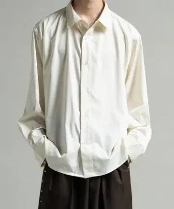 [ Casper John ] Hard workers shirts 아이보리