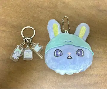 [ 새상품급 ] 치마타 동전 지갑 3 아크링 키링 세트