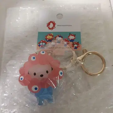 만박 산리오 미야쿠미야쿠 입체 마스코트 키링 클리어 포차코