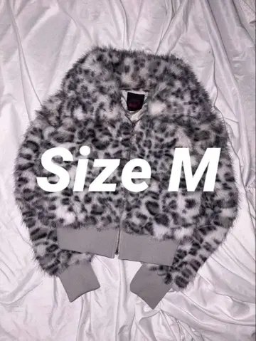 Leopard Faux Fur Short Blouson
