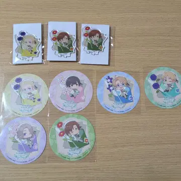 헤타리아 애니메이트 카페 아크릴 스탠드 코스터 세트