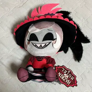 해즈빈 호텔에 오신 것을 환영합니다 앉은 봉제 인형 로지