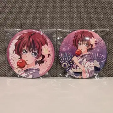 익명 배송 새벽의 연화 제비뽑기당 요나 캔뱃지 2종 세트 애니메이션 가챠