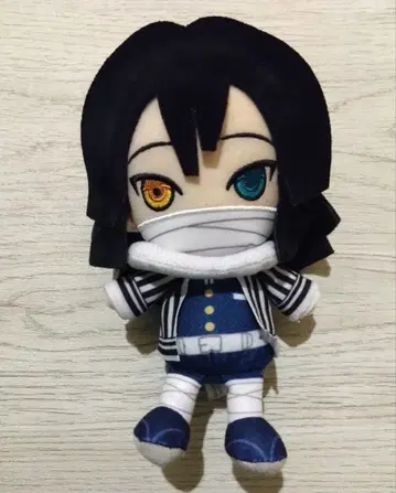 귀멸의 칼날 Chibi 봉제 인형 이구로 오바나이