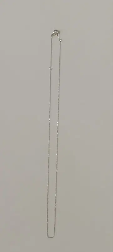 K10WG 얇은 체인 목걸이