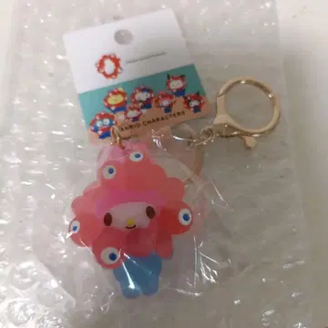 산리오 미야쿠미야쿠 변신 입체 마스코트 클리어 마이멜로 마이멜로디