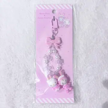 산리오 메조 피아노 헬로키티 베리에짱 키링