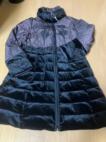 슈퍼 뷰티 40 M 여성용 다운 코트 블랙