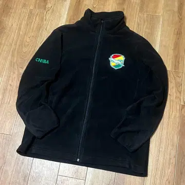 제프 유나이티드 이치하라 치바 플리스 자수 로고 블랙