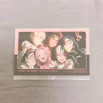 에이리언 스테이지 alien stage 애니카페 특전 포토 카드