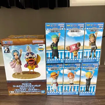 원피스 월드 컬렉터블 피규어 7체 세트 미개봉