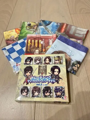 진 삼국무쌍 6 트레이딩 극세사 타월 vol.2 7장 세트