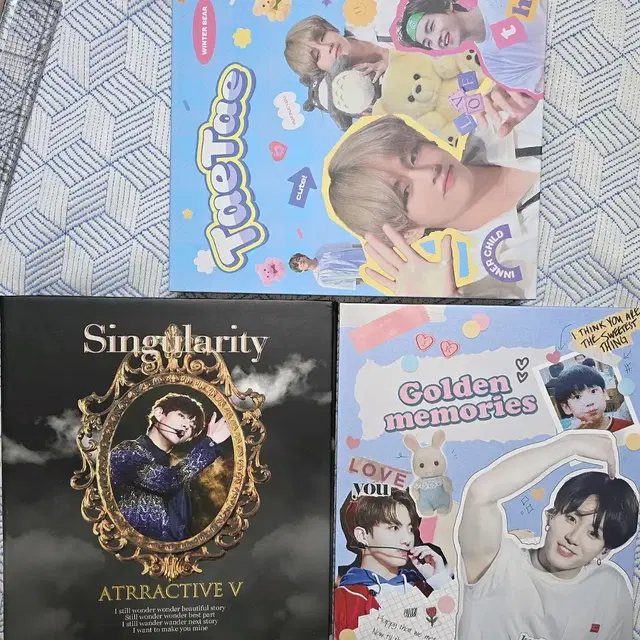 방탄 비공식 방탄소년단 비공굿 정국 바인더 셉템버님 바인더 뷔 태형 양도