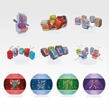 [ F상 아크릴 스탠드 전 10종 세트 ] 제일복권 가면라이더