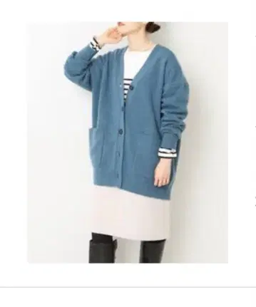 클리닝 완료 IENA vento V넥 가디건 울 캐시미어