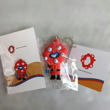 미야쿠미야쿠 009 콜라보 핀 배지 키링 세트