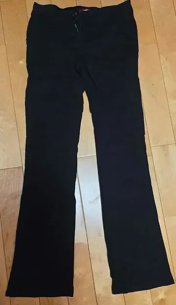 UNIONBAY 블랙 플레어 팬츠