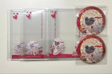 해즈빈 호텔 세라 에밀리 애니카페 캔뱃지 데코 케이스