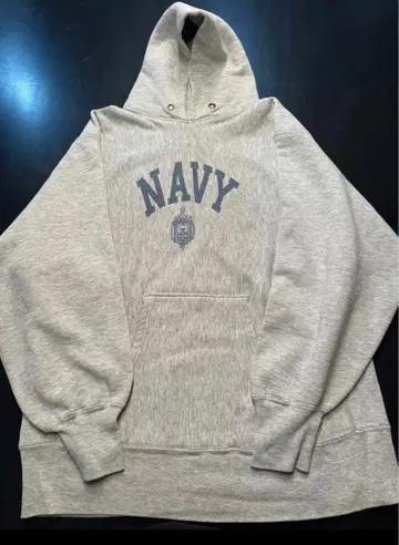 챔피온 리버스 위브 US NAVY 트리코 태그 80s