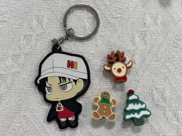 애니메이션 캐릭터 키링 크리스마스