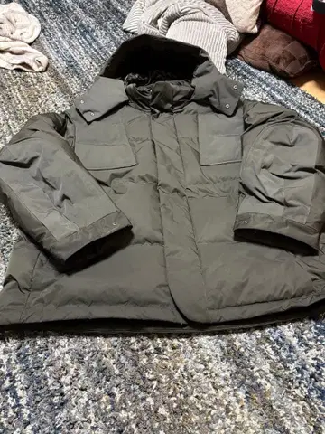 유니클로 질 샌더 다운 자켓 3XL
