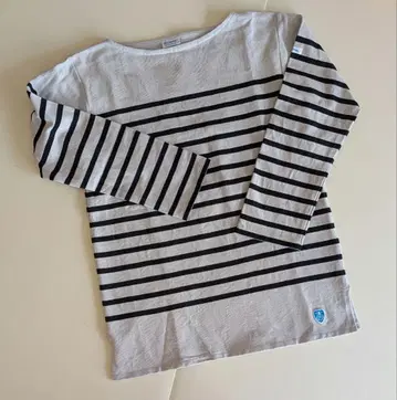 ORCIVAL 스트라이프 긴팔 T셔츠 사이즈 2