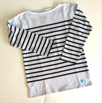 ORCIVAL 스트라이프 긴팔 T셔츠 사이즈 2