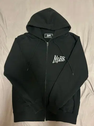 [ 즉시 완판 아이템 ] MOBB 로고 블랙 후드티 S 사이즈