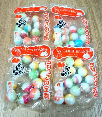 카멜 꼬마 보물 구슬 인테리어 쇼와 레트로 화이트 마블