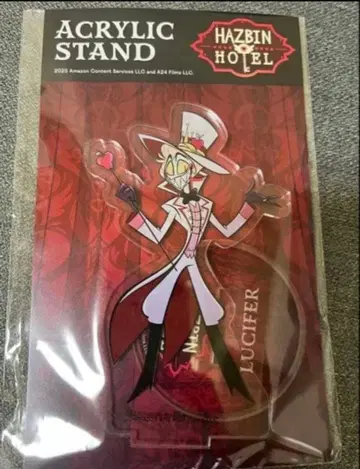 새상품 해즈빈 호텔 아크릴 스탠드 루시퍼