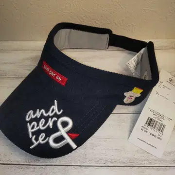 새상품 [앤퍼시 and per se] 코듀로이 선바이저 블랙