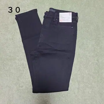 유니클로 히트텍 울트라 스트레치 하이라이즈 진즈+ 30 택 포함 블랙