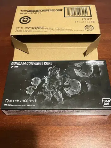 GUNDAM CONVERGE CORE 빨간색 건담 세트