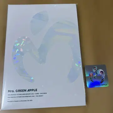 Mrs. GREEN APPLE 10주년 기념 라이브 팜플렛
