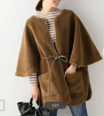 SMUK 보아 판초 코트/FRaMe WORK /IENA