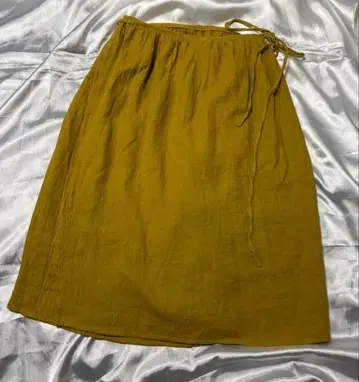 나카가와 마사시치 상점 린넨 랩스커트 랩 스커트