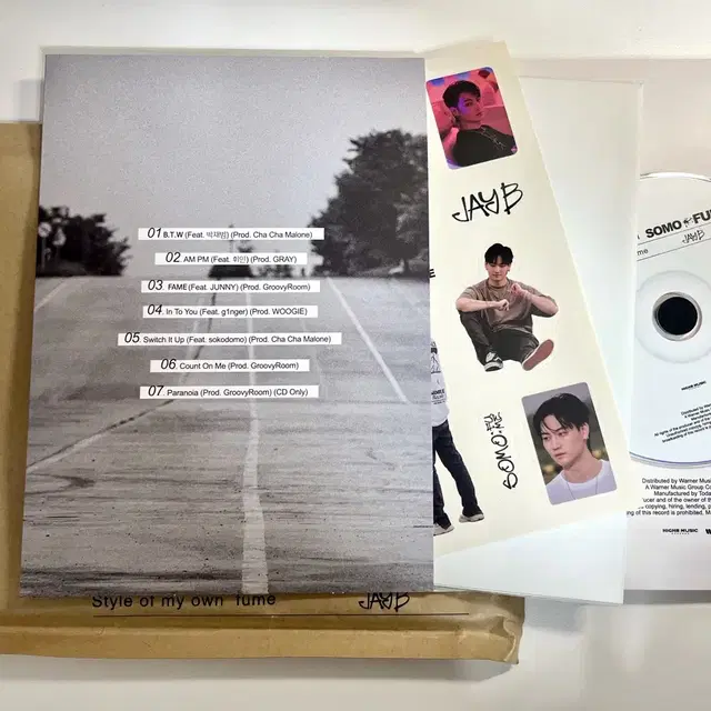 jay b 제이비 갓세븐 got7 앨범 공식 굿즈