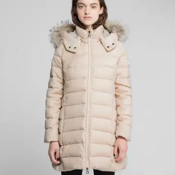 TATRAS LAVIANA 후드 부착 다운 자켓 베이지 02 사이즈