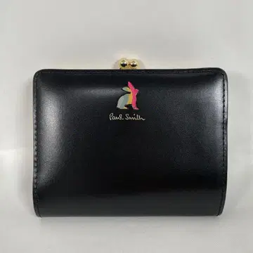 새상품급 Paul Smith 폴스미스 접이식 지갑 가마구치 토끼 가죽