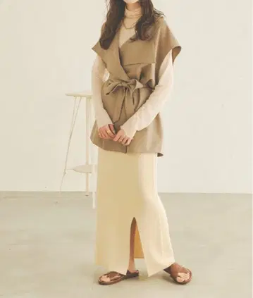 Ambre Neige 오버 사이즈 베스트