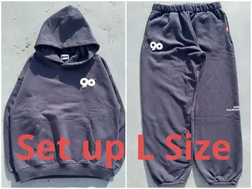 9090 90 로고 오리지널 후디 팬츠 세트