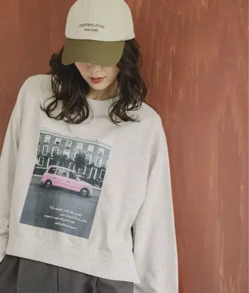 [ 새상품급 ] 글로벌 워크 프린트 맨투맨